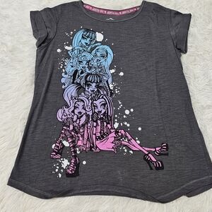 Monster High by Mattel 2014 XL (14-16) Short Sleeve Graphic T-shirt NEW
